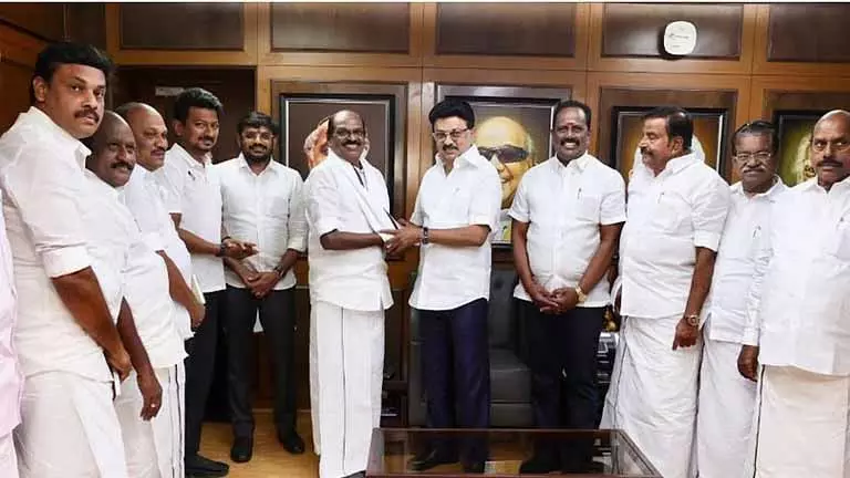 वैथिलिंगम ने डेल्टा में DMK को मजबूत किया वैथिलिंगम ने डेल्टा में DMK को मजबूत किया