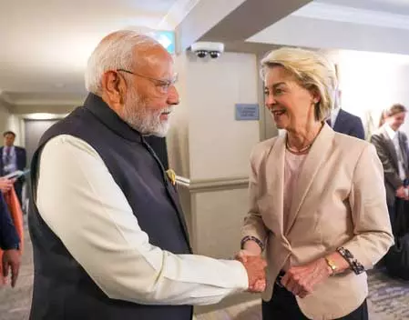 एफटीए वार्ता के बीच 25 जनवरी को भारत दौरे पर पहुंचेंगे ईयू के दो बड़े नेता एफटीए वार्ता के बीच 25 जनवरी को भारत दौरे पर पहुंचेंगे ईयू के दो बड़े नेता
