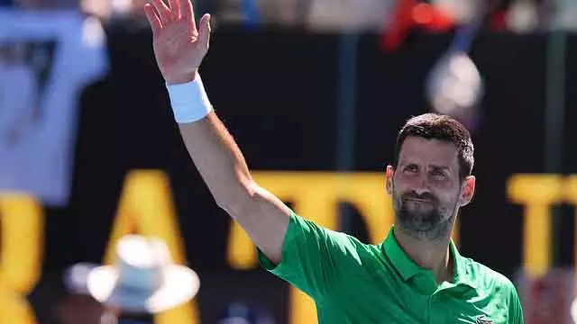 Djokovic ने ग्रैंड स्लैम में अपनी जीत का रिकॉर्ड 399 तक पहुंचा दिया है Djokovic ने ग्रैंड स्लैम में अपनी जीत का रिकॉर्ड 399 तक पहुंचा दिया है