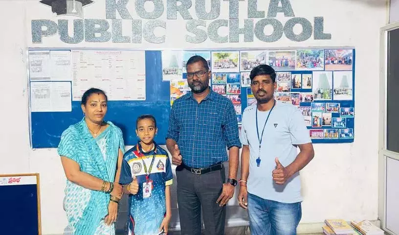 Korutla के छात्र राष्ट्रीय स्तर की खो-खो प्रतियोगिता के लिए चुने गए Korutla के छात्र राष्ट्रीय स्तर की खो-खो प्रतियोगिता के लिए चुने गए