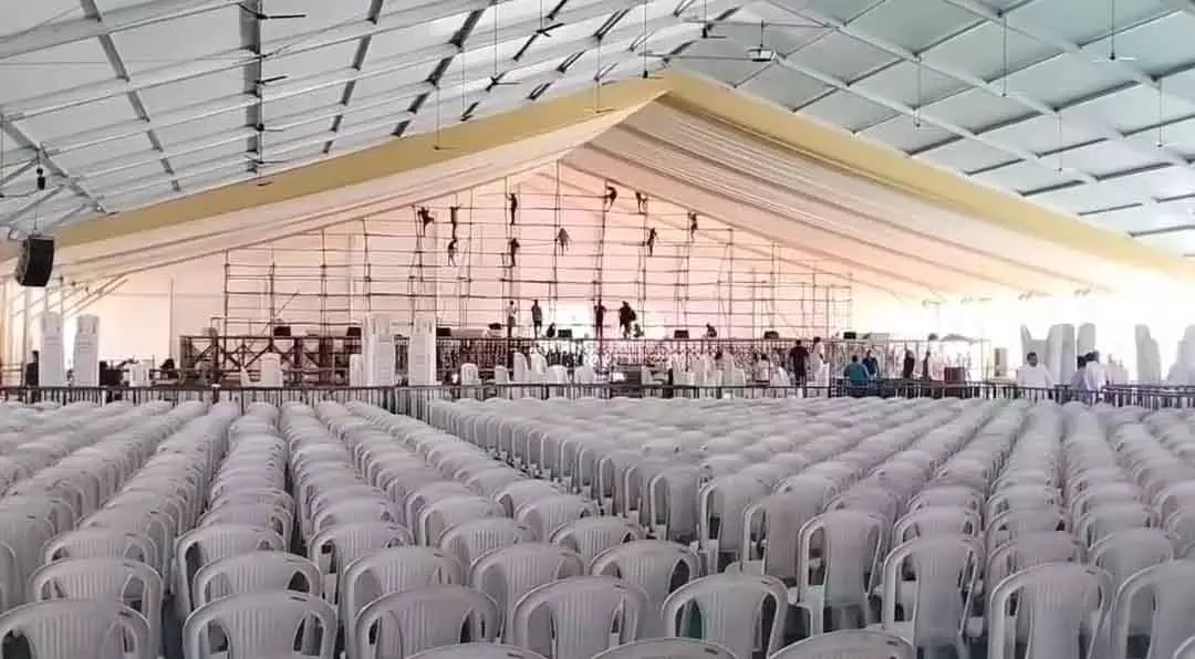 Madurantakam में पीएम मोदी की हुंकार: रैली के लिए पांच-स्तरीय सुरक्षा घेरा तैयार Madurantakam में पीएम मोदी की हुंकार: रैली के लिए पांच-स्तरीय सुरक्षा घेरा तैयार