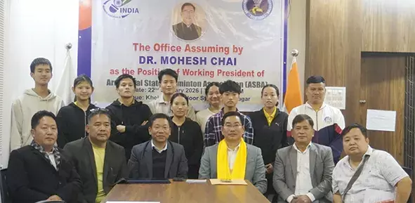 Arunachal: डॉ. चाई को एएसबीए का कार्यकारी अध्यक्ष नियुक्त किया गया