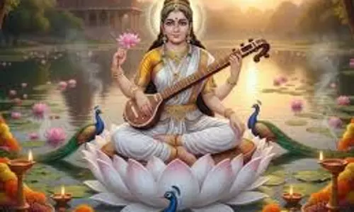Basant Panchami: आज बसंत पंचमी पर  करें श्री सरस्वती स्तोत्रम् का पाठ, जीवन में फैलेगा ज्ञान का प्रकाश