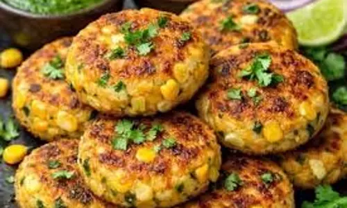 Corn Cheese Tikki:  तैयार करें टेस्टी कॉर्न चीज टिक्की