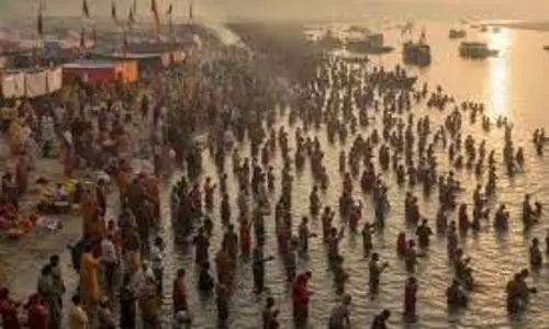 Basant Panchami Snan 2026: माघ मेले में आज बसंत पंचमी का स्नान Basant Panchami Snan 2026: माघ मेले में आज बसंत पंचमी का स्नान
