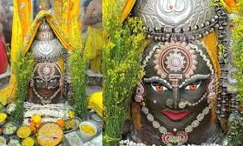 Ujjain:बसंत पंचमी पर महाकालेश्वर का भव्य अभिषेक Ujjain:बसंत पंचमी पर महाकालेश्वर का भव्य अभिषेक