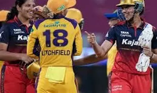 WPL 2026 Points Table: RCB के बाद अब गुजरात की टीम प्लेऑफ के करीब, कैसा है बाकी टीमों का हाल WPL 2026 Points Table: RCB के बाद अब गुजरात की टीम प्लेऑफ के करीब, कैसा है बाकी टीमों का हाल
