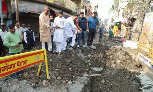 Bhagirathpura में पानी की पाइपलाइन बदलने की गति तेज करे : महापौर Bhagirathpura में पानी की पाइपलाइन बदलने की गति तेज करे : महापौर