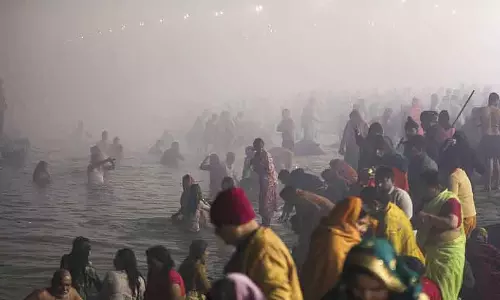 Magh Mela : बसंत पंचमी पर प्रयागराज में 1 करोड़ से अधिक श्रद्धालुओं ने गंगा, संगम में डुबकी लगाई Magh Mela : बसंत पंचमी पर प्रयागराज में 1 करोड़ से अधिक श्रद्धालुओं ने गंगा, संगम में डुबकी लगाई