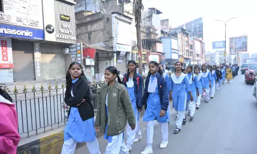 रायपुर में नेताजी सुभाषचंद्र बोस जयंती पर छात्र रैली निकाली गई