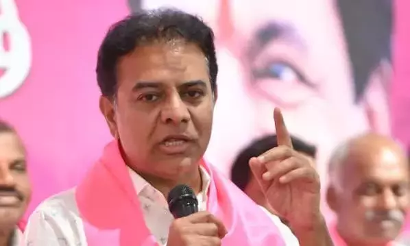 फोन टैपिंग मामले में SIT ने KTR को समन भेजा फोन टैपिंग मामले में SIT ने KTR को समन भेजा