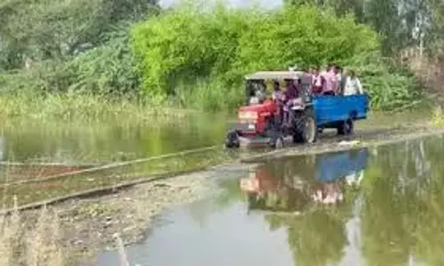 Amritsar: पंजाब की सड़कों पर जलभराव, यातायात प्रभावित