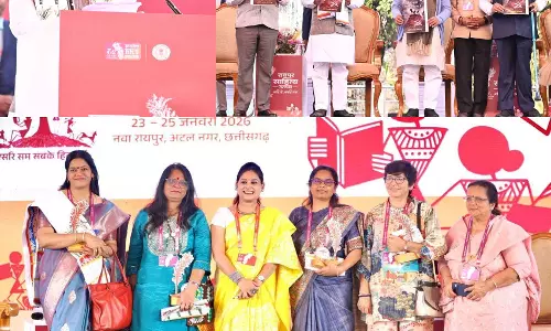रायपुर साहित्य उत्सव : समाज में सकारात्मक बदलाव लाने महिला लेखन की भूमिका अहम रायपुर साहित्य उत्सव : समाज में सकारात्मक बदलाव लाने महिला लेखन की भूमिका अहम