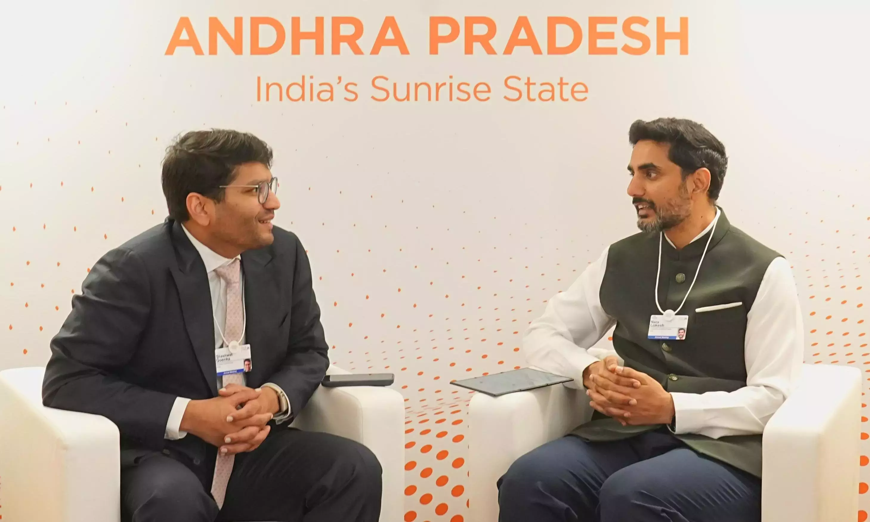Davos : लोकेश ने AP को डिजिटल इनोवेशन के लिए भविष्य के लिए तैयार हब के तौर पर पेश किया