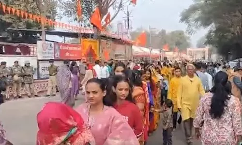 कड़ी सुरक्षा के बीच भोजशाला में शांतिपूर्ण तरीके से बसंत पंचमी मनाई गई कड़ी सुरक्षा के बीच भोजशाला में शांतिपूर्ण तरीके से बसंत पंचमी मनाई गई
