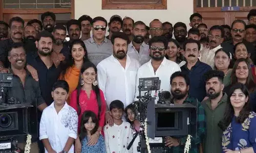 Mohanlal की तरुण मूर्ति के साथ नई फिल्म की शुरुआत एक भव्य पूजा के साथ हुई