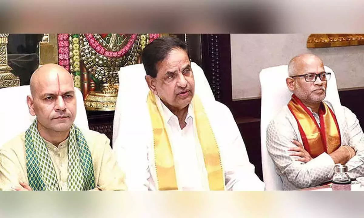 TTD प्रमुख का कहना है कि राधासप्तमी के लिए पूरी तैयारी है TTD प्रमुख का कहना है कि राधासप्तमी के लिए पूरी तैयारी है