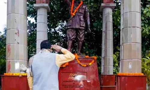 Haryana के सीएम ने नेताजी की जयंती पर उन्हें श्रद्धांजलि दी