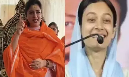 Navneet Rana ने सहर शेख पर निशाना साधा: अगर भगवा पसंद नहीं, तो पाकिस्तान जाओ Navneet Rana ने सहर शेख पर निशाना साधा: अगर भगवा पसंद नहीं, तो पाकिस्तान जाओ