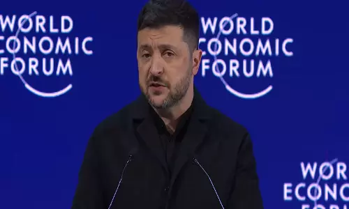 ज़ेलेंस्की ने Davos में यूरोप को अपनी विश्वसनीयता कमजोर करने की चेतावनी दी ज़ेलेंस्की ने Davos में यूरोप को अपनी विश्वसनीयता कमजोर करने की चेतावनी दी