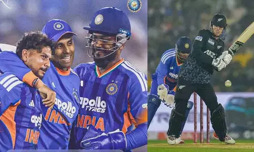 सैंटनर और रचिन ने New Zealand को भारत के खिलाफ सबसे बड़ा स्कोर बनाने में मदद की