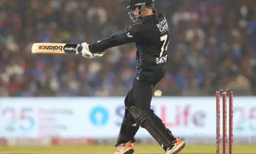 दूसरा T20I: न्यूजीलैंड 208/6 बनाकर भारत के खिलाफ आगे
