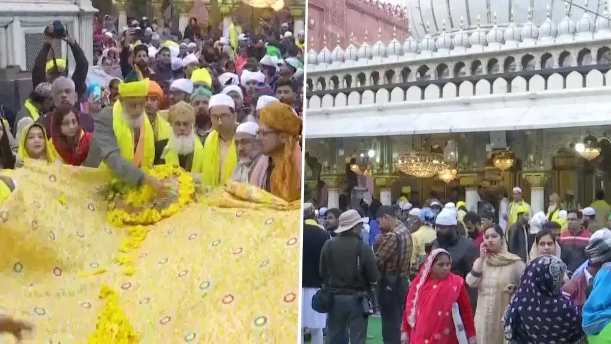 Delhi की हज़रत निज़ामुद्दीन दरगाह पर बड़े पैमाने पर बसंत पंचमी मनाने की कहानी Delhi की हज़रत निज़ामुद्दीन दरगाह पर बड़े पैमाने पर बसंत पंचमी मनाने की कहानी