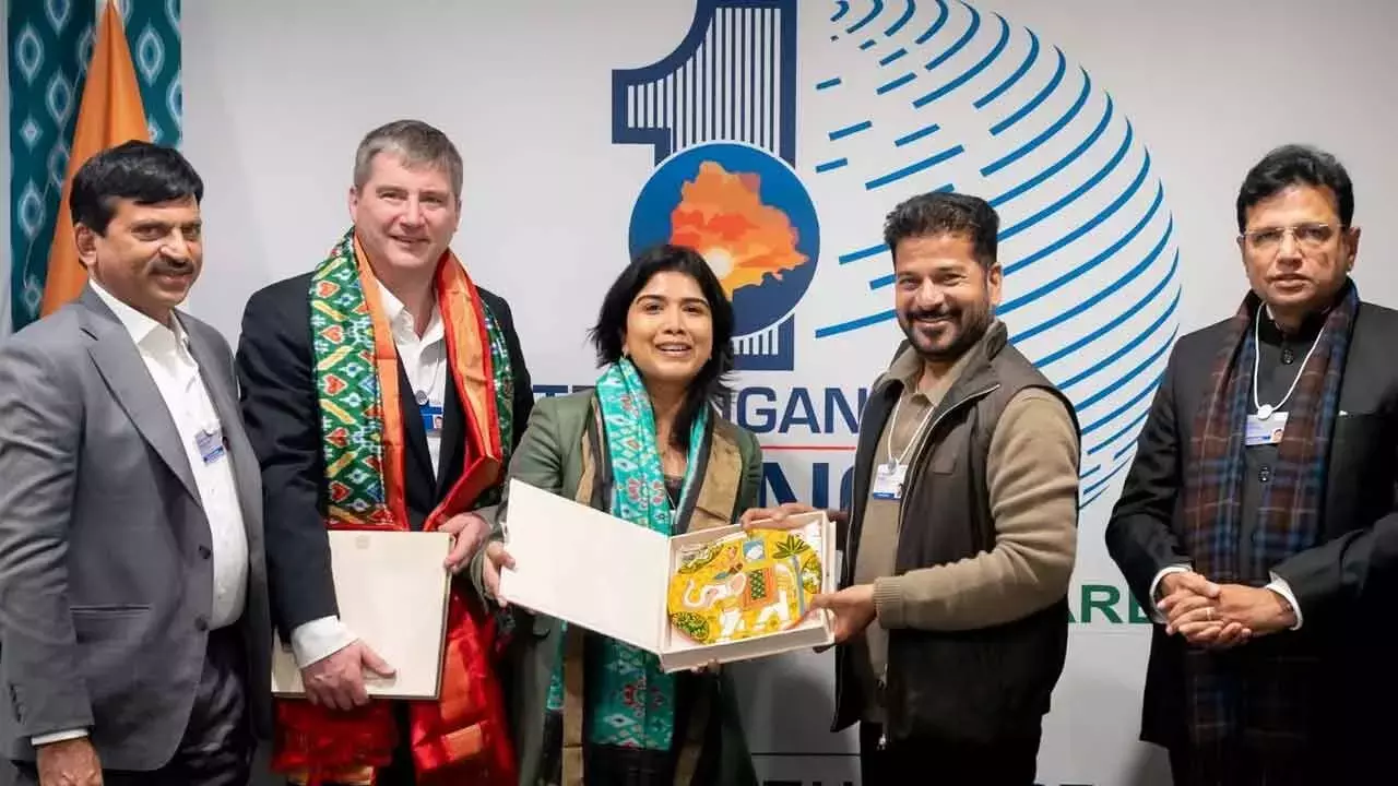 तेलंगाना राइजिंग 2047 विजन को WEF से बढ़ावा मिला तेलंगाना राइजिंग 2047 विजन को WEF से बढ़ावा मिला