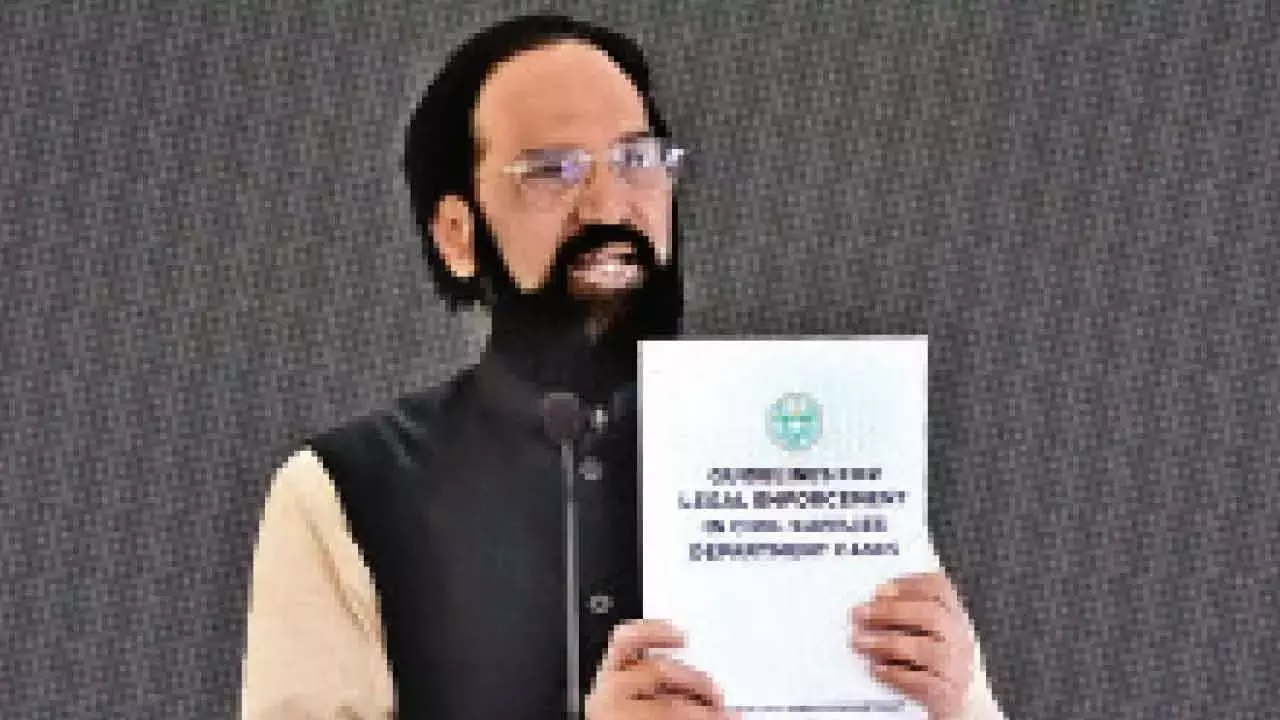 डिफॉल्ट करने वाली मिलों को धान नहीं मिलेगा: Uttam डिफॉल्ट करने वाली मिलों को धान नहीं मिलेगा: Uttam