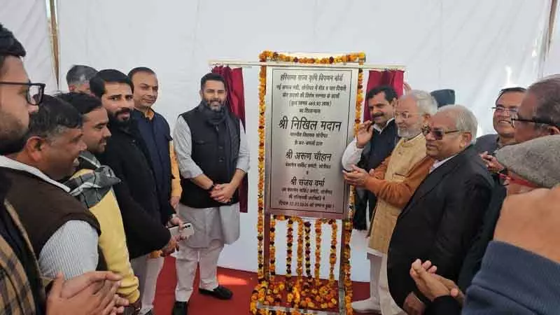 Sonipat में नई अनाज मंडी का रेनोवेशन शुरू हुआ Sonipat में नई अनाज मंडी का रेनोवेशन शुरू हुआ
