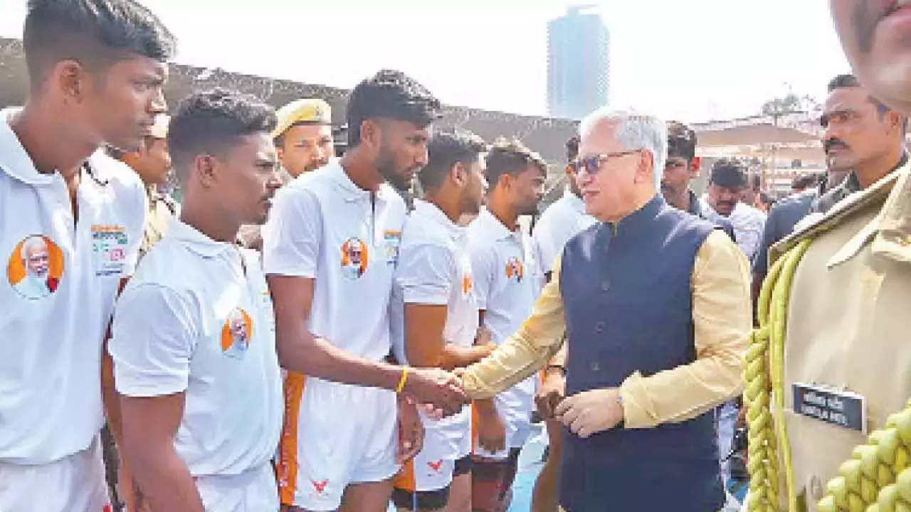 भारत खेलों में दुनिया का नेतृत्व करेगा: पीएम संसद खेल महोत्सव में Kishan Reddy भारत खेलों में दुनिया का नेतृत्व करेगा: पीएम संसद खेल महोत्सव में Kishan Reddy