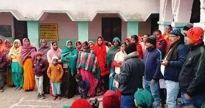 Bihar: जेडीयू कार्यालय के बाहर जीविका सदस्यों का प्रदर्शन Bihar: जेडीयू कार्यालय के बाहर जीविका सदस्यों का प्रदर्शन