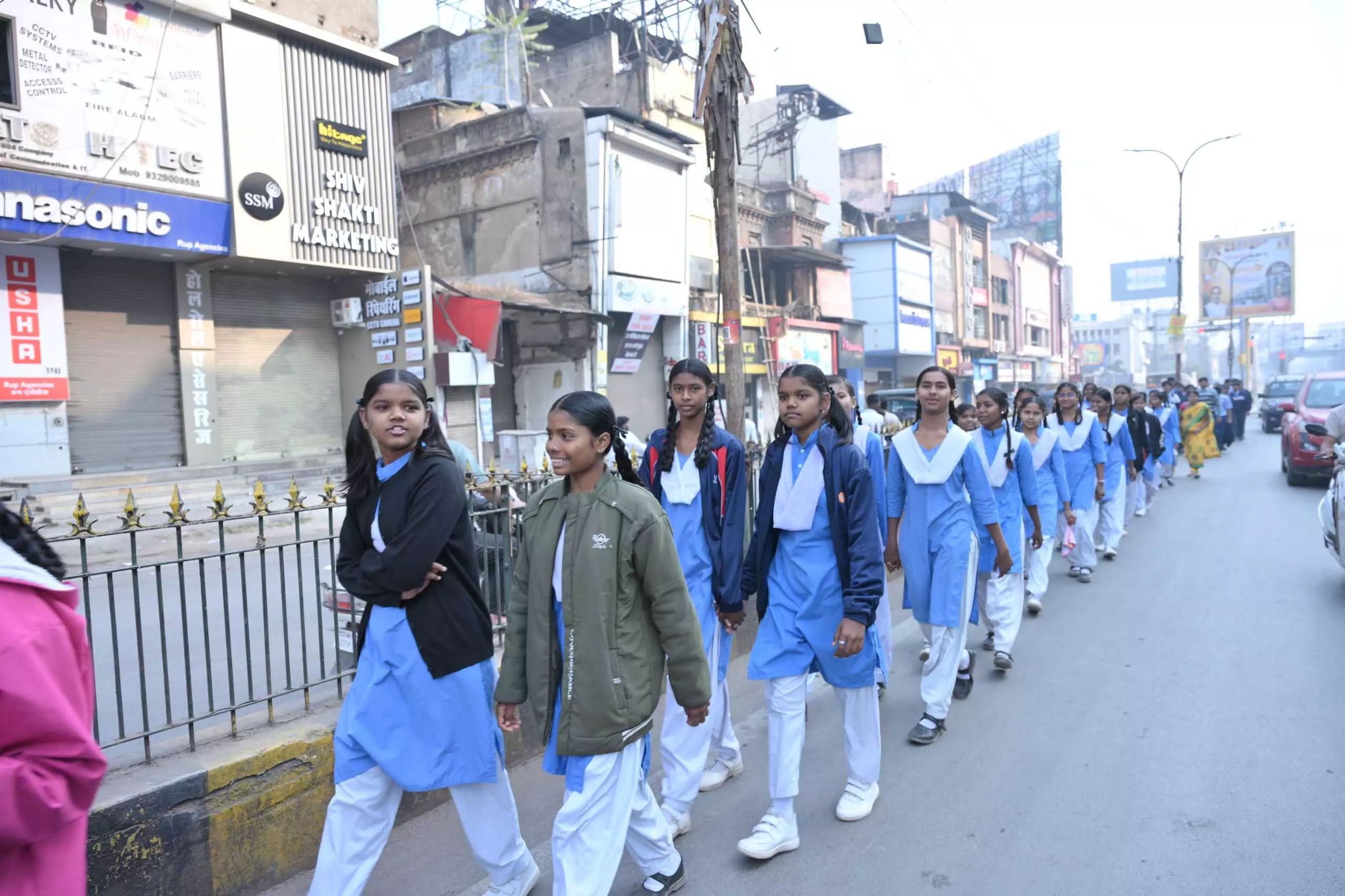 रायपुर में नेताजी सुभाषचंद्र बोस जयंती पर छात्र रैली निकाली गई रायपुर में नेताजी सुभाषचंद्र बोस जयंती पर छात्र रैली निकाली गई