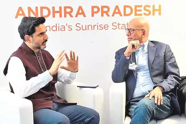 Minister Lokesh : विशाखापत्तनम में एक ग्लोबल डिलीवरी सेंटर स्थापित करे Minister Lokesh : विशाखापत्तनम में एक ग्लोबल डिलीवरी सेंटर स्थापित करे
