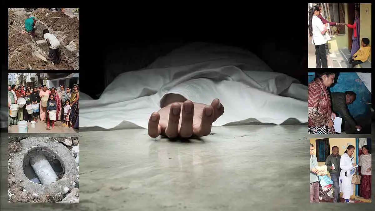 Indore : दूषित पानी से डायरिया होने से 63 साल के व्यक्ति की मौत Indore : दूषित पानी से डायरिया होने से 63 साल के व्यक्ति की मौत