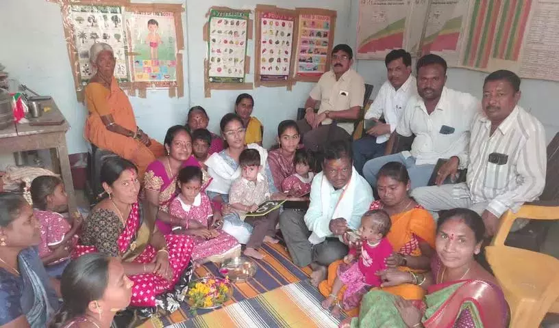 Vasant Panchami के अवसर पर बड़े पैमाने पर साक्षरता अभियान और अन्नप्राशन समारोह Vasant Panchami के अवसर पर बड़े पैमाने पर साक्षरता अभियान और अन्नप्राशन समारोह