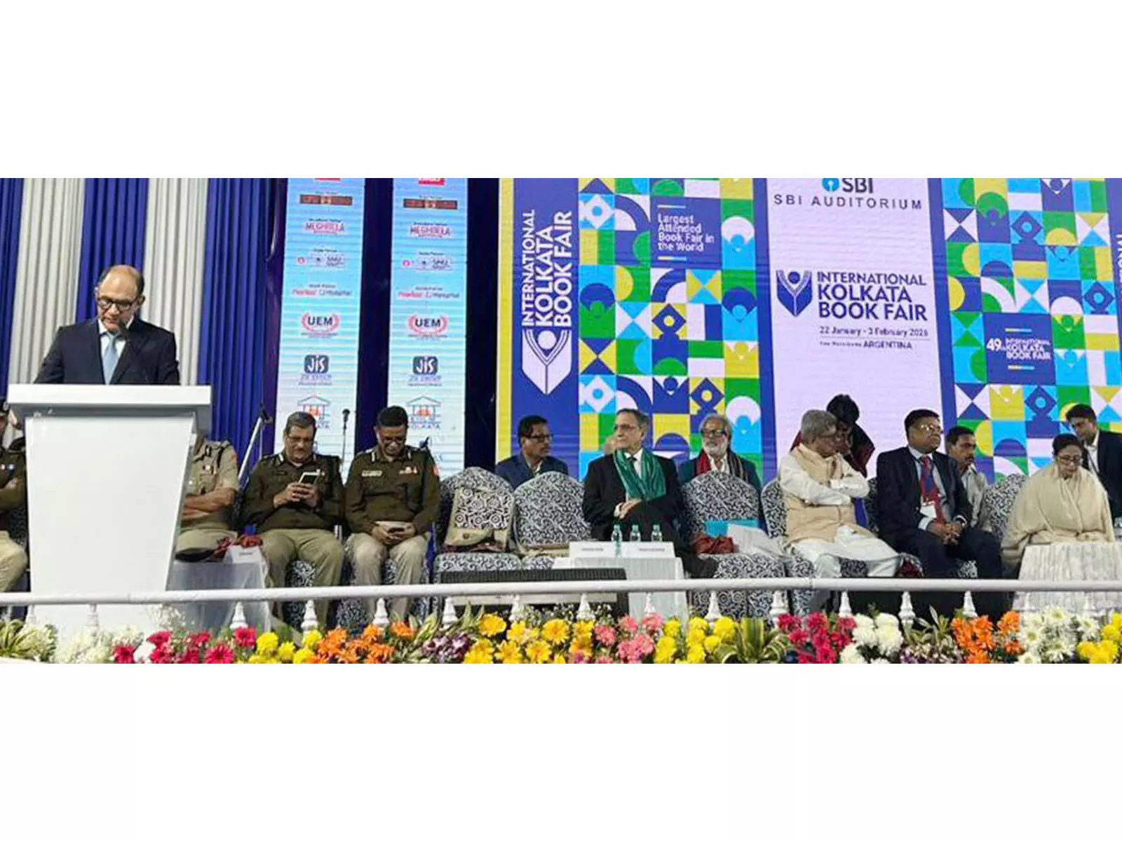 Kolkata Book Fair में अर्जेंटीना थीम देश Kolkata Book Fair में अर्जेंटीना थीम देश
