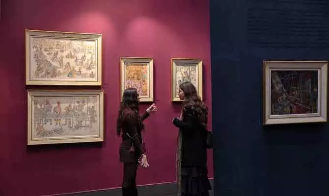 कला और राजनीति का मेल: Art Cairo में दिग्गज कलाकार इंजी एफलाटौन को सम्मान कला और राजनीति का मेल: Art Cairo में दिग्गज कलाकार इंजी एफलाटौन को सम्मान