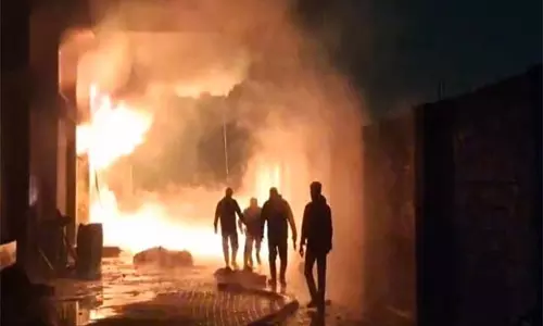 Jalandhar : फैक्टरी में लगी भीषण आग, मौके पर पहुंची फायर ब्रिगेड Jalandhar : फैक्टरी में लगी भीषण आग, मौके पर पहुंची फायर ब्रिगेड