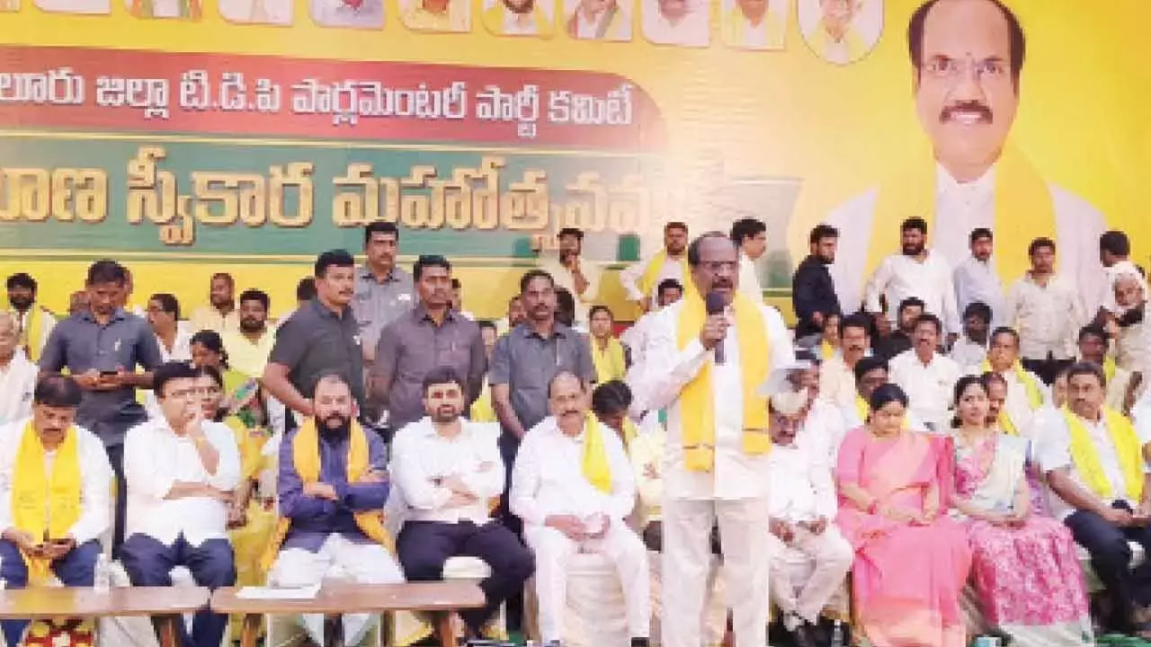 मंत्री ने कहा कि मेहनती TDP कार्यकर्ताओं को पहचान मिलेगी