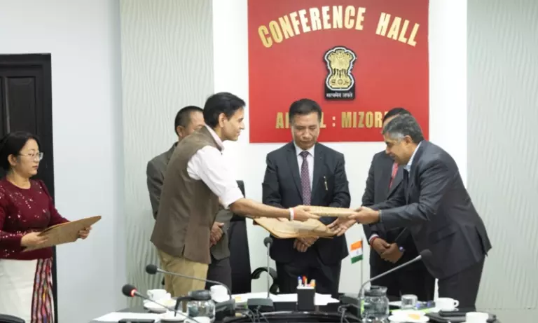 Mizoram ने डेयरी सेक्टर को बढ़ावा देने के लिए NDDB के साथ MoU पर साइन किए Mizoram ने डेयरी सेक्टर को बढ़ावा देने के लिए NDDB के साथ MoU पर साइन किए