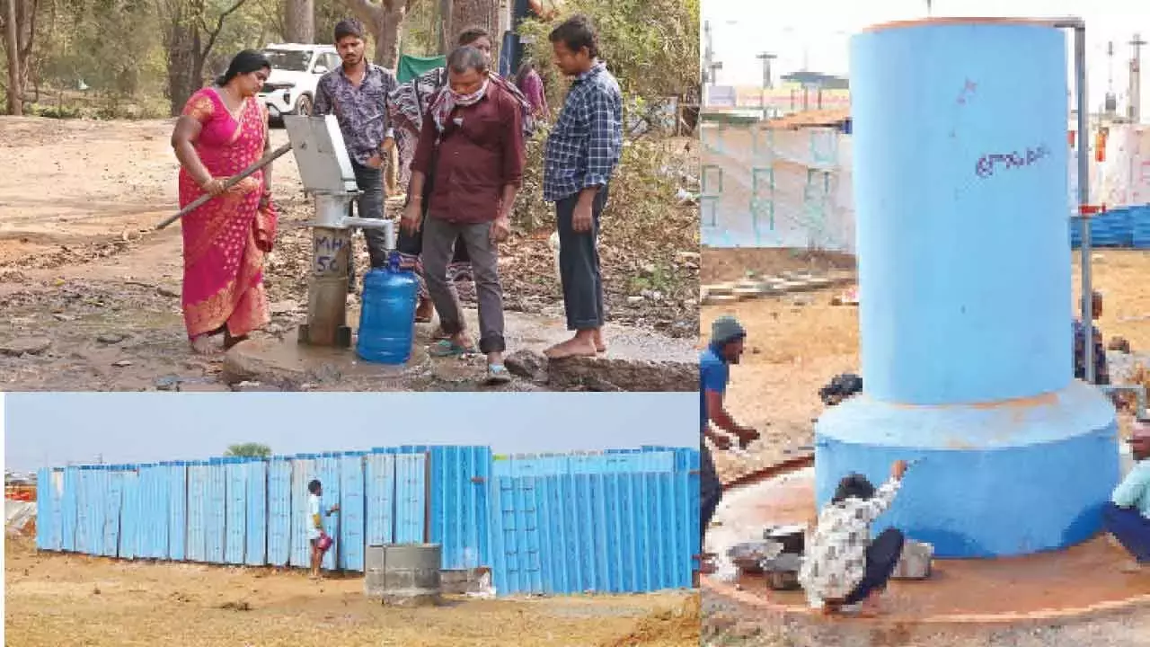 Toilets, नल और सैनिटेशन टीमें: मेडाराम जतारा शानदार शुरुआत के लिए तैयार Toilets, नल और सैनिटेशन टीमें: मेडाराम जतारा शानदार शुरुआत के लिए तैयार