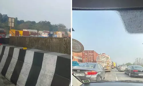 Traffic जाम की वजह से मुंबई-पुणे एक्सप्रेसवे पर गाड़ियां थम गई, मोटर चालक घंटों तक फंसे रहे Traffic जाम की वजह से मुंबई-पुणे एक्सप्रेसवे पर गाड़ियां थम गई, मोटर चालक घंटों तक फंसे रहे
