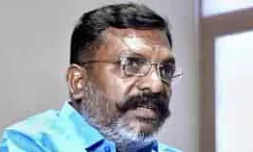 वीसीके नेता थिरुमावलवन ने विजय की भाजपा विरोध में हिचकिचाहट पर उठाए सवाल वीसीके नेता थिरुमावलवन ने विजय की भाजपा विरोध में हिचकिचाहट पर उठाए सवाल