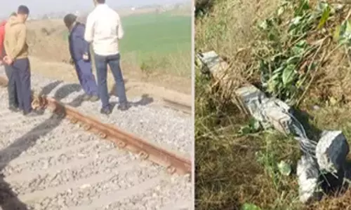 Fatehgarh: RDX साजिश से दहल उठा पंजाब, ट्रैक हुआ क्षतिग्रस्त Fatehgarh: RDX साजिश से दहल उठा पंजाब, ट्रैक हुआ क्षतिग्रस्त
