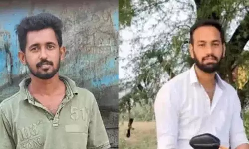Mahabubabad जिले में संगमरमर के पत्थर गिरने से दो युवकों की मौत हो गई Mahabubabad जिले में संगमरमर के पत्थर गिरने से दो युवकों की मौत हो गई