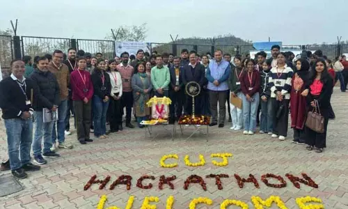 CUJ ने हैकाथॉन 2026 का आयोजन किया