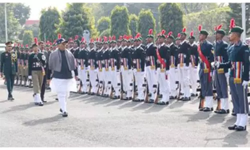 रक्षा मंत्री ने युवाओं से कहा: मजबूत और तैयार रहें, NCC कैडेटों से प्रेरणा लें