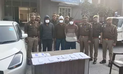 नौकरी दिलाने के नाम पर ठगी करने वाले गिरोह का पर्दाफाश, तीन शातिर गिरफ्तार नौकरी दिलाने के नाम पर ठगी करने वाले गिरोह का पर्दाफाश, तीन शातिर गिरफ्तार