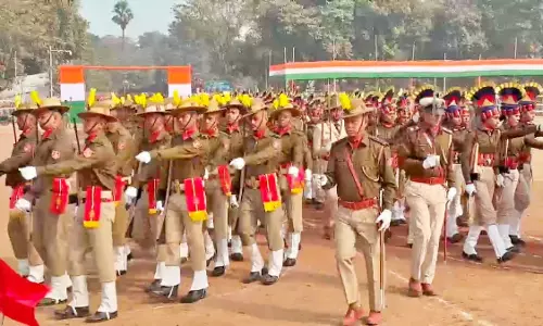 Patna: गांधी मैदान में गणतंत्र दिवस की भव्य तैयारी